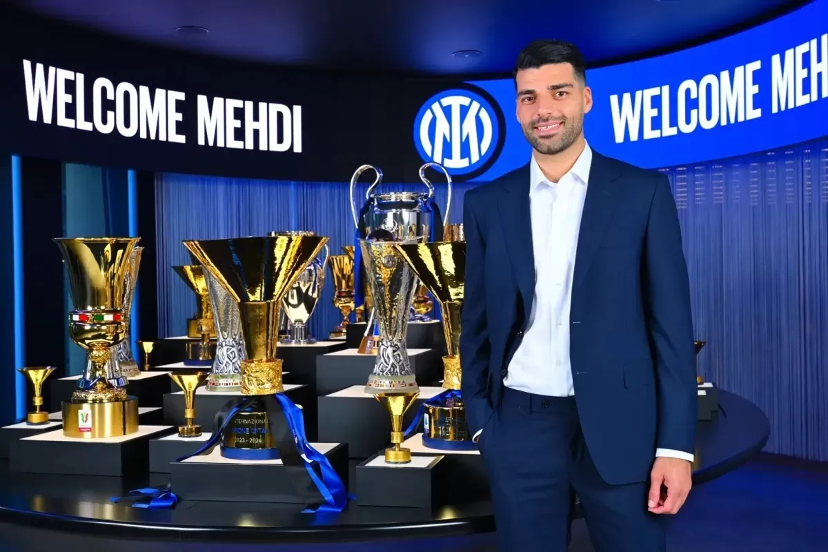 Penyerang anyar Inter Milan Mehdi Taremi. (inter.it) 