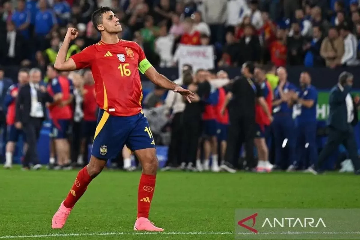 Gelandang timnas Spanyol, Rodri 